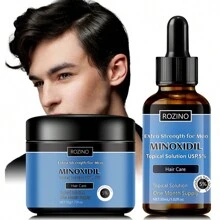 2pcs Blue Hair Care Set, 50g Hair Mask + 30ml Hair Oil, Essential Holiday Gift, Gentle Deep Nourishment, Deeply Moisturize And Revitalize Hair, Strengthen Hair Strands For Healthy Hair