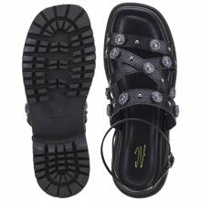 Sandalia Gladiadora Feminina Fashion com Enfeites AC