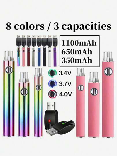 510 Thread Battery Pen Soldering Iron Welding Kit, Adjustable Voltage, Portable Design, With 510 Thread Charger, Small, Mini, Fun, Indoor And Outdoor Use, Perfect For DIY Projects, Bats, Repairs