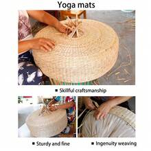 1 件瑜伽冥想长凳 圆形榻榻米坐垫 瑜伽冥想地板 - 彩色 - 查看 2