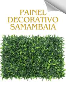 1 Sheet Of Fern Grass 40x60cm Artificial Leaf Vertical Garden - 綠色 - 查看 1