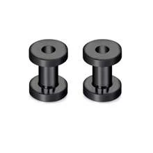 1Pair Simple Stainless Steel Ear Stretcher, 2mm4mm6mm8mm10mm Pulley Ear Expander, Unisex Ear Piercing Jewelry - Auricle - View 8