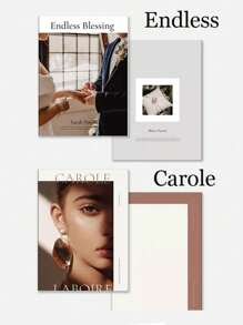 1 Set de álbumes de revistas estilo europeo y americano, props de fotografía estilo Ins, props de fotografía de póster de 24 páginas, papel de fondo de fotografía de modelo, props de estilo nórdico Ins, mejor regalo