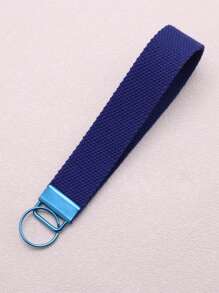 1 件纯色钥匙扣，带钥匙圈，钥匙扣和钥匙腕带，男女通用可爱尼龙腕带，钱包车钥匙挂饰，身份证夹。万圣节汽车配饰包饰，学院风哥特风，Y2K - 彩色 - 查看 17