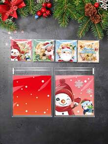 45 chiếc Túi đựng đồ nướng Giáng sinh Túi đựng thực phẩm tự dính Túi đựng quà Giáng sinh cho tiệc ngày lễ Túi đựng đồ trang trí Giáng sinh Đồ trang trí Giáng sinh Quà tặng Giáng sinh Đồ dùng cho tiệc Giáng sinh Túi đựng quà Giáng sinh Túi Giáng sinh Nhãn dán Giáng sinh - Nhiều màu - Xem 5