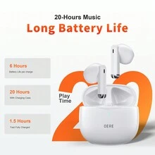 In-Ear (Insert) True Wireless Earbuds - Touch Control Advanced TWS, Crystal-Clear HD Mic, Immersive HIFI Sound - Stylish Wireless Earbuds For Unmatched Audio Freedom - Multicolor - View 7