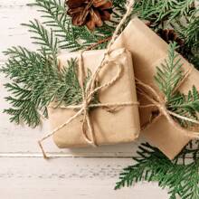 30 件人造松枝仿绿叶茎松枝塑料圣诞装饰 - DIY 节日配饰、情人节、礼物