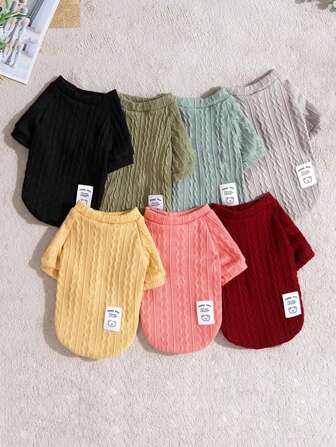 狗狗针织毛衣 宠物贵宾犬比熊犬小型犬幼犬猫秋冬衣服