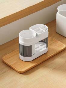 1 件套浴室牙刷和牙膏架收纳盒套装，现代风格家居浴室装饰秋季装饰返校 - 彩色 - 查看 17