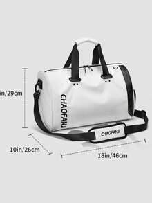 Túi Tote Thiết Kế Trong Suốt Họa Tiết Hoa Túi Du Lịch Thể Thao PVC Túi Duffle Mini Nữ Nam Trẻ Em Quà Giáng Sinh Thiết Yếu Kỳ Nghỉ Bãi Biển Mùa Hè Chống Thấm Nước Nhẹ Dung Tích Lớn Phụ Kiện Di Động - trắng - Xem 7
