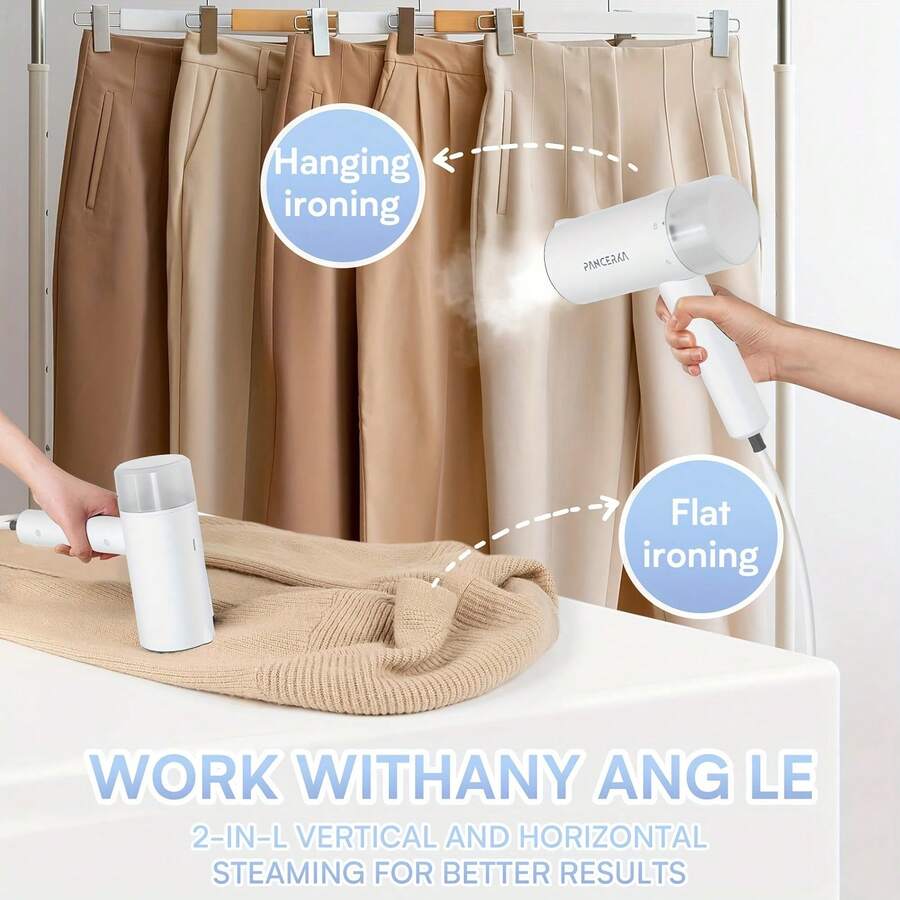 PANCERKA PANCERKA 1PC Portable Handheld Clothes Steamer 1050W