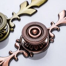 1 件复古欧式风格单孔橱柜/抽屉拉手带板 - 彩色 - 查看 3