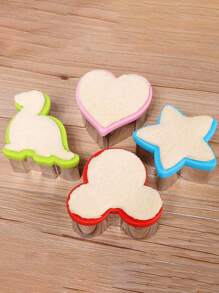 1 pieza cortador de pan con diseño de dinosaurio - Verde - Ver 13