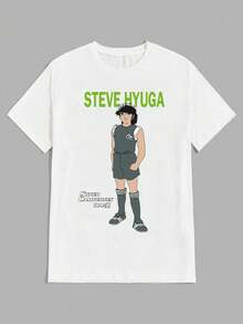 Steve Myuga Unisex T-Shirt 100% Cotton Streetwear New Release Shipping Various Colors!! - 白色 - 查看 2