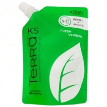 KS TERRA DESODORANTE RELLENABLE 1+3 FRESH VERBENA - transparente - Ver 3