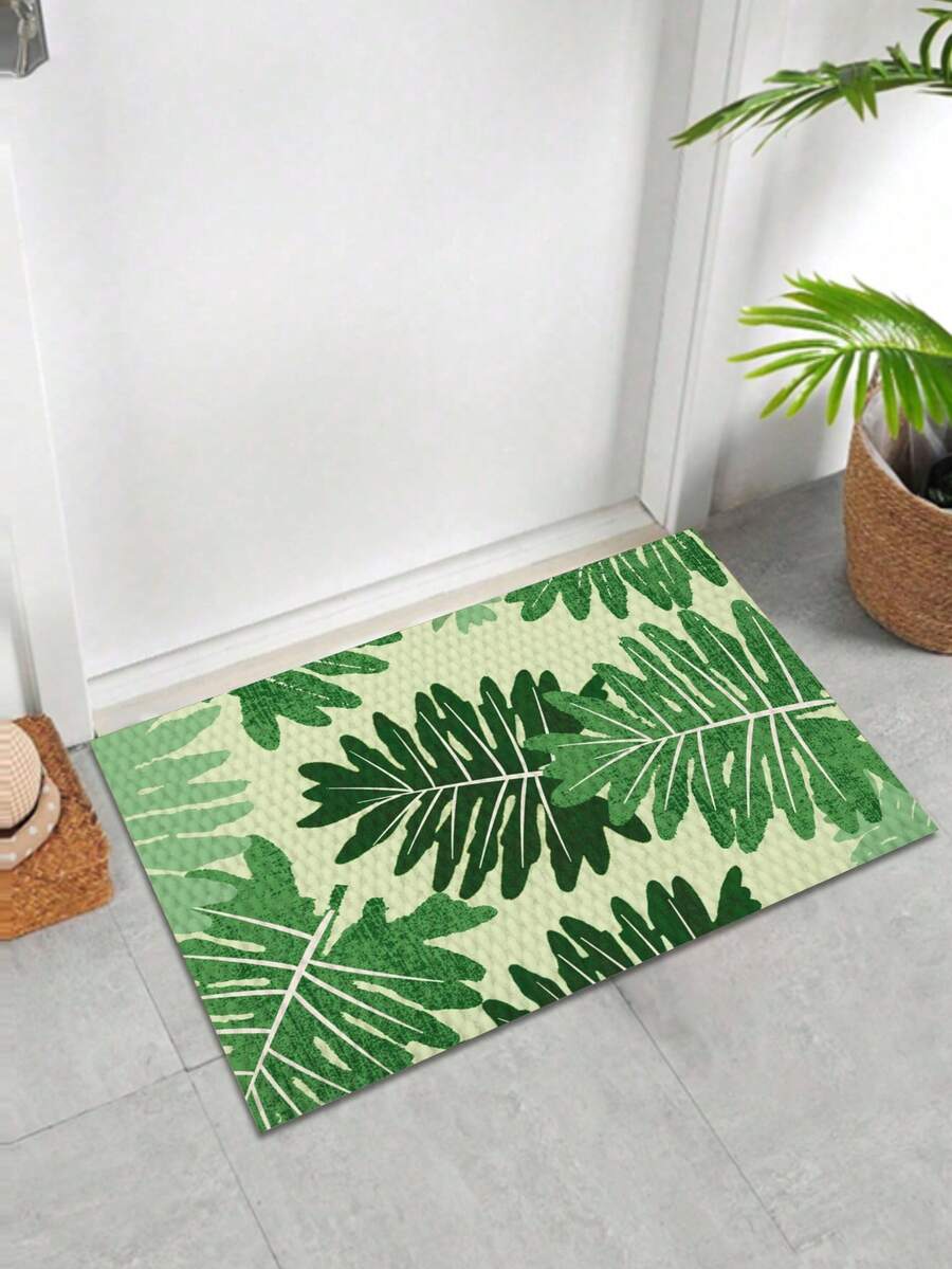 1 件姜饼人门垫，快乐涤纶防滑背衬耐用室内入口垫，厨房垫户外地毯，适用于客厅、卧室、浴室、房间装饰 - 彩色 - 查看 1