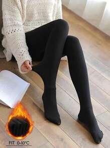 1 st 2800D dikke fluwelen warme panty's voor dames, ondoorzichtige kousen voor dagelijks gebruik, herfst en winter
