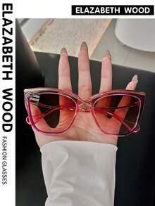 ELAZABETH WOOD 1 Cặp Kính Mắt Mèo Thời Trang, Tối Giản Hợp Thời Trang Phù Hợp Cho Nam Và Nữ, Phù Hợp Cho Tiệc, Ngày Lễ, Thể Thao Ngoài Trời, Du Lịch, Trang Trí, Phụ Kiện Hàng Ngày, Đạo Cụ Chụp Ảnh Phụ Kiện Đi Biển Cho Nữ Kính Mát Phụ Kiện Đi Biển Cho Nữ Kính Mát - Nhiều màu - Xem 10
