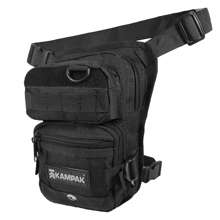 PIERNERA TACTICA KAMPAK ONP10 MULTICOMPARTIMENTO - Negro - Ver 1