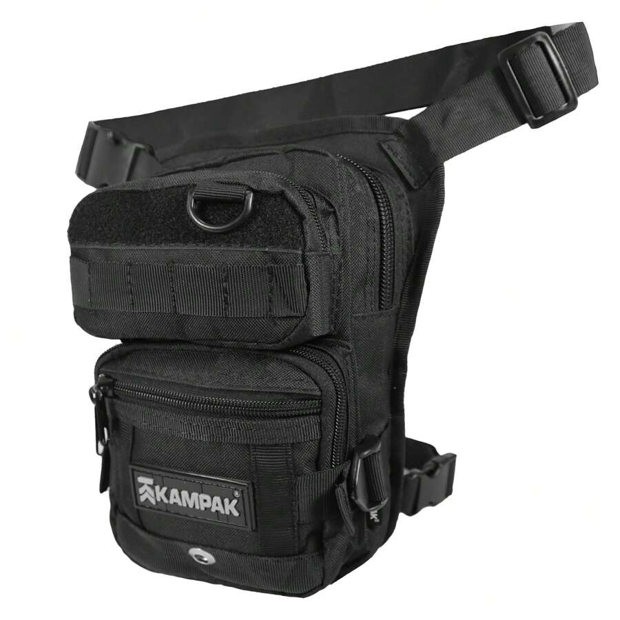 PIERNERA TACTICA KAMPAK ONP10 MULTICOMPARTIMENTO - Negro - Ver 1