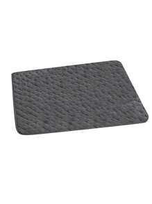 1pc Thin Plaid Pet Mat, Suitable For Medium And Small Cats And Dogs, All Season Sleep Mat, Dark Gray - Dark Grey - View 3