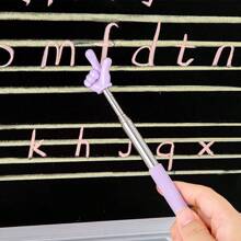 Extendable Teacher Pointer, Suitable For Classroom Reading, Retractable Finger Pointing Stick Applicable For School, Foldable Finger Pointing Rod, Long Telescopic Pointer - Multicolor - View 6