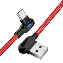 OLAF 90 度 Micro USB 数据线 快速充电 三星 Mi Android MicroUSB USB-C 充电器 - 彩色 - 查看 7