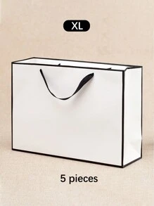 1/5/10 White Gift Packaging Bags, Suitable For Packaging Gift Boxes, Small Dolls, Clothing, Shoes, Etc., Suitable For Wedding Gift Packaging, Holiday Gift Packaging, Christmas And New Year Gift Packaging, Etc., With Three Sizes To Choose From,Christmas - Multicolor - View 19