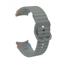 No Gaps 20mm Straps Compatible With Samsung Galaxy Watch 7/6/5/4/FE 44mm 40mm 5 Pro 45mm 46mm Band Silicone Bracelet Compatible With Samsung Galaxy Watch FE 4 6 Classic 47mm 43mm Strap Smart Watch Straps Accessories - For Samsung Galaxy Watch 4/5/6/7/FE - View 3