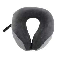 Grey Suede Travel Pillow - Travel Blue - Xám - Xem 1