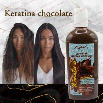 Keratina capilar con colágeno y acido hialuronico- repara el cabello- alisa y elimina el frizz-aporta brillo intenso- fotarlece y previene la rotura