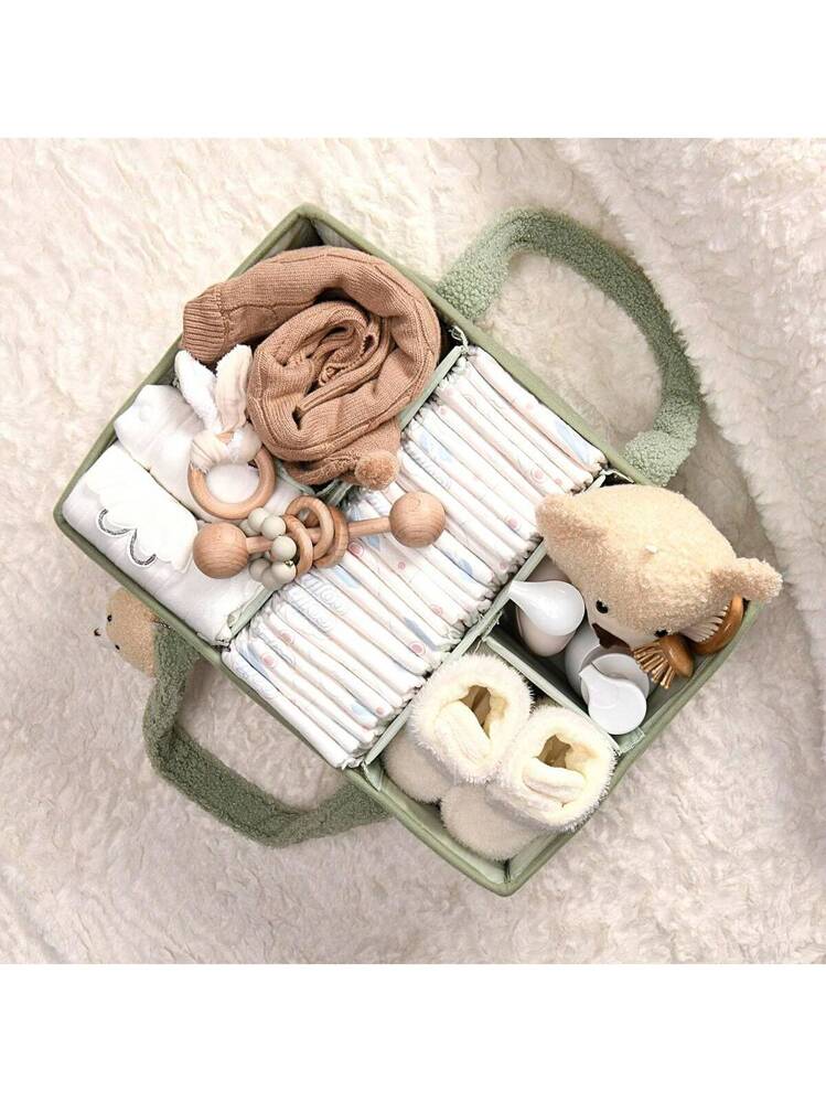 Toodly Baby Diaper Caddy Organizer, Nursery Storage Basket, - Want It All