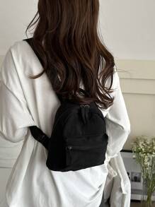 Mini Backpack Women, Small Fashionable Travel Lightweight Casual Daypack, Back To School, School Essential Stuff For Women, Girls & Students, Perfectly Matching With Backpack Accessories, School Supplies, School Backpack, School Bag, Backpack For School, Back To School Backpack, School Bookbag, Back To School Bags, Large Capacity, Waterproof, Portable, Classic Casual, Suitable For Teen Girls Women College Students, Perfect For Back To School, First Day Of School, Middle School, High School