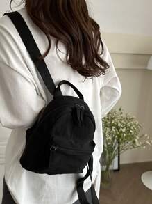Mini Backpack Women, Small Fashionable Travel Lightweight Casual Daypack, Back To School, School Essential Stuff For Women, Girls & Students, Perfectly Matching With Backpack Accessories, School Supplies, School Backpack, School Bag, Backpack For School, Back To School Backpack, School Bookbag, Back To School Bags, Large Capacity, Waterproof, Portable, Classic Casual, Suitable For Teen Girls Women College Students, Perfect For Back To School, First Day Of School, Middle School, High School