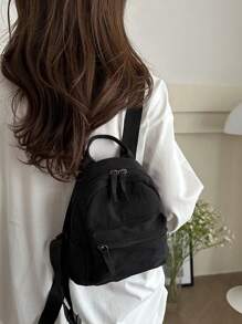 Mini Backpack Women, Small Fashionable Travel Lightweight Casual Daypack, Back To School, School Essential Stuff For Women, Girls & Students, Perfectly Matching With Backpack Accessories, School Supplies, School Backpack, School Bag, Backpack For School, Back To School Backpack, School Bookbag, Back To School Bags, Large Capacity, Waterproof, Portable, Classic Casual, Suitable For Teen Girls Women College Students, Perfect For Back To School, First Day Of School, Middle School, High School
