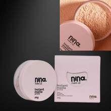 Instant Loose Facial Powder Color 02 - Nina Makeup - 20g - 米色 - 查看 2