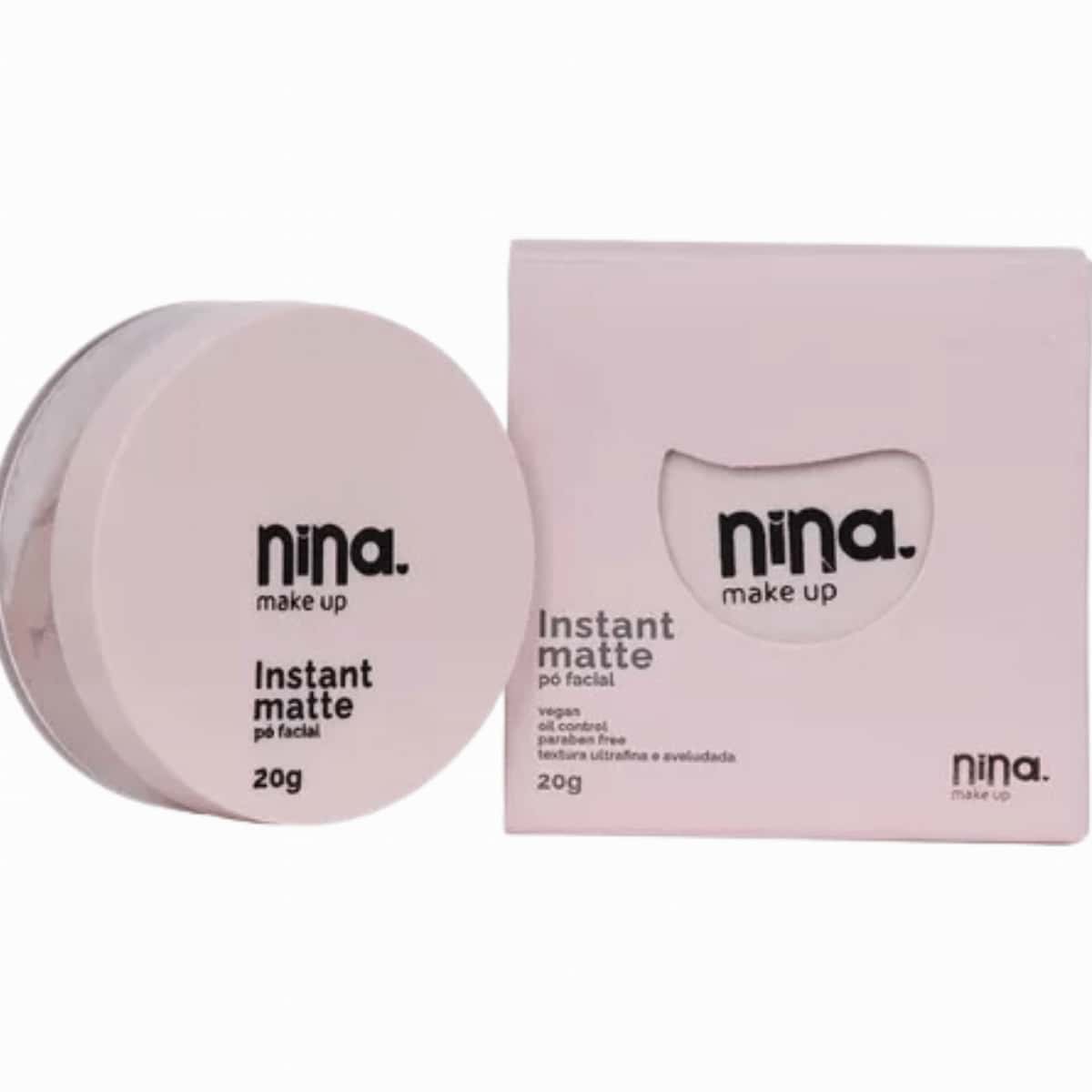 Instant Loose Facial Powder Color 02 - Nina Makeup - 20g - 米色 - 查看 1