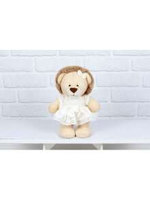 Plush  Lion Standing Upright Girl 25 Cm - Niches And Decorations - 稻草 - 查看 2