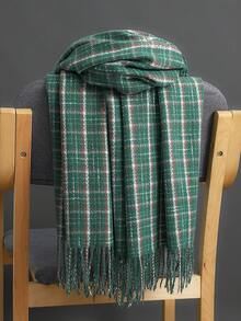 1 chiếc khăn choàng cổ đa năng in họa tiết cổ điển Unisex, khăn choàng kẻ caro dày cỡ lớn, khăn choàng đa năng, khăn tắm biển, khăn trùm đầu Muslimah, quà tặng sang trọng, khăn quàng cổ hình chữ nhật cho mọi mùa - nhiều màu - Xem 14