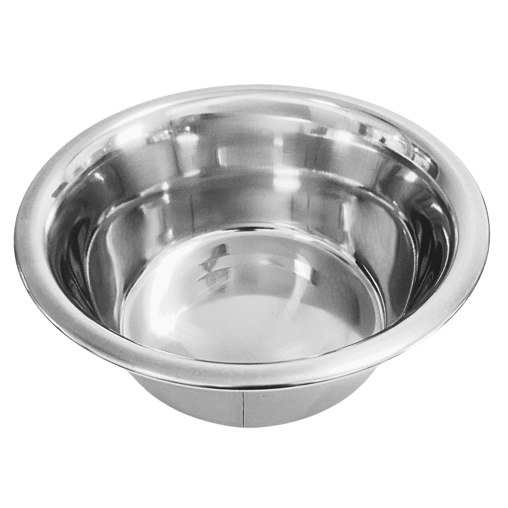 Stainless Steel Dog Feeder Bowl – 360ml/750ml/1400 And 2400ml - Chalesco - Bạc - Xem 1