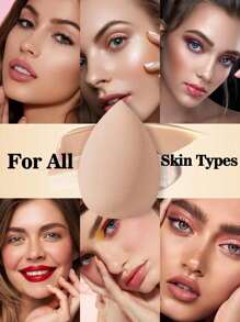 5pcs/10pcs/15pcs/25pcs/30pcs/40pcs/50pcs/Pack Makeup Sponges, Multicolor Makeup Sponge For Foundation Blending, Liquid/Cream/Powder Seamless Smooth Beauty Sponge, Latex-Free Hypoallergenic Dual Use Foundation Puff, Suitable For All Skin Types,Makeup,Cheap,Room Decor,Vanity,Travel,Bedroom,Makeup Accessories,Puff,Makeup Blender,Powder Puff,Makeup Sponge