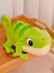 Halloween Realistic Color-Changing Chameleon Plush Doll Stuffed Doll, Birthday Gift For Girlfriend, Boyfriend, Friends, Home Decor Cushion, Soft Comfortable Material, Creative Halloween, Chameleon, Pascal, Halloween, Chameleon, Pascal, Chameleon, Pascal, Rapunzel - Multicolor - View 1