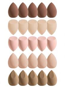 5pcs/10pcs/15pcs/25pcs/30pcs/40pcs/50pcs/Pack Makeup Sponges, Multicolor Makeup Sponge For Foundation Blending, Liquid/Cream/Powder Seamless Smooth Beauty Sponge, Latex-Free Hypoallergenic Dual Use Foundation Puff, Suitable For All Skin Types,Makeup,Cheap,Room Decor,Vanity,Travel,Bedroom,Makeup Accessories,Puff,Makeup Blender,Powder Puff,Makeup Sponge