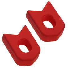 1 Pair/2pcs Bicycle Crank Protector Silicone MTB Tooth Disc Crank Sleeve Durable And Anti-Slip Soft Crank Anti-Scratch Cover For Mountain & Road Bike, Cycling Accessories For Crankset Protection