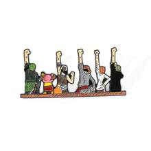 ONE PIECE 1 Pc Adventure Cartoon Character Brooch Handsome Enamel Pin Backpack Clothes Jewelry Metal Badge Accessories Gift For Friends Pin For Clothes Bag Charm School