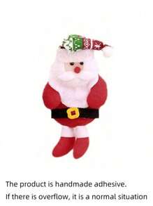 1/4pcs Christmas Fabric Hanging Ornament Mini Dolls Pendant Christmas Tree Decorations Party Holiday Decor Small Gift,Christmas