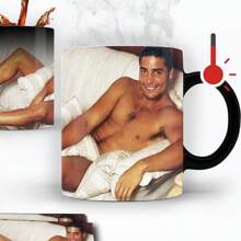 Taza Mágica Chayanne sillon El mejor regalo para tu pareja - Negro - Ver 2