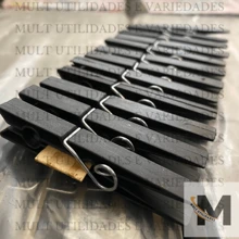 Clothes Pegs - BLACK - View 3