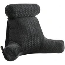 Coussin de dossier avec accoudoirs, coussin de lecture, support lombaire, adapté aux dossiers de lit et de canapé.