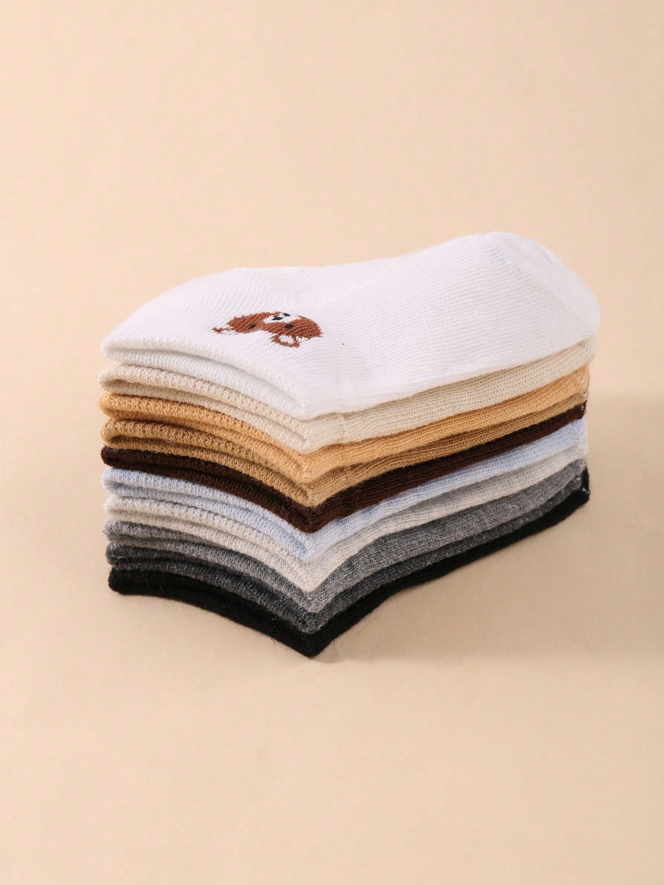 20 زوج جوارب دب صغير | 10 أزواج جوارب قارب طفل بنم...